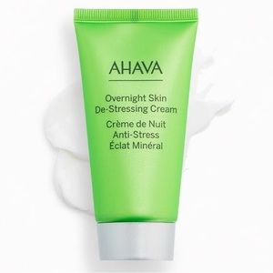 Ahava Mineral Radiance Overnight De-Stressing Cream!